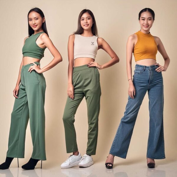 Velour Trends Crop Tops For Women