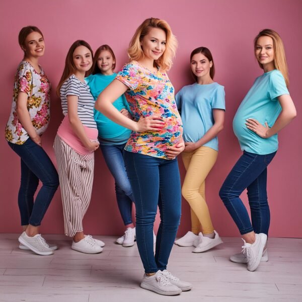 Velour Trends Maternity T-Shirts For Women