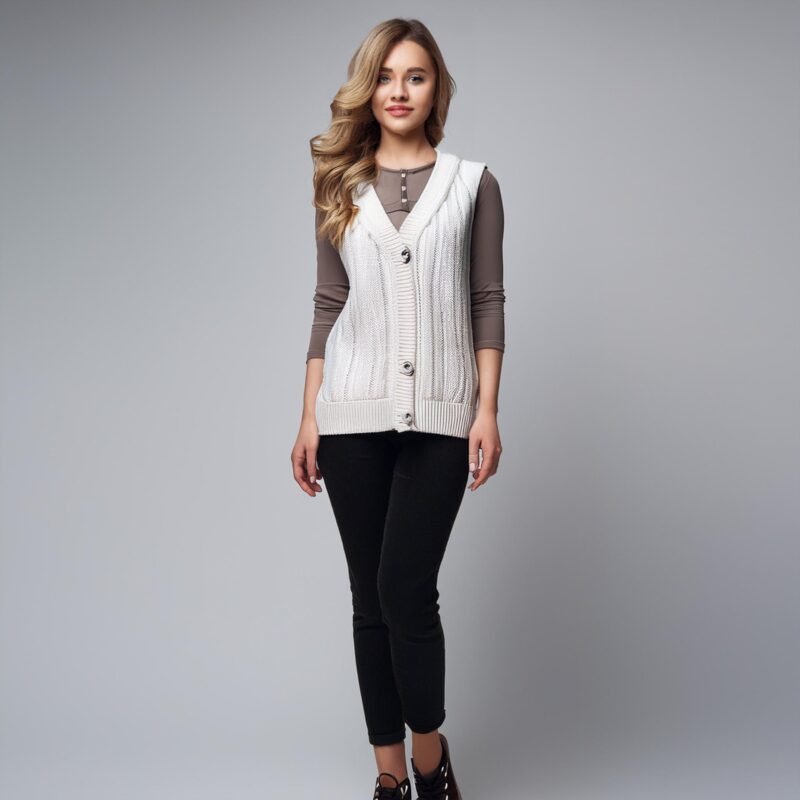 Lightweight sweater or vest.